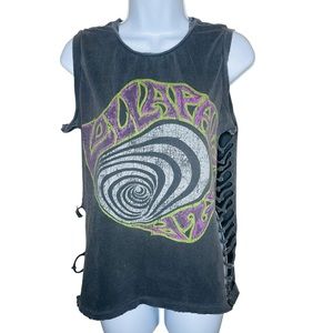 Lollapalooza 2021 Distressed Music Band Tee